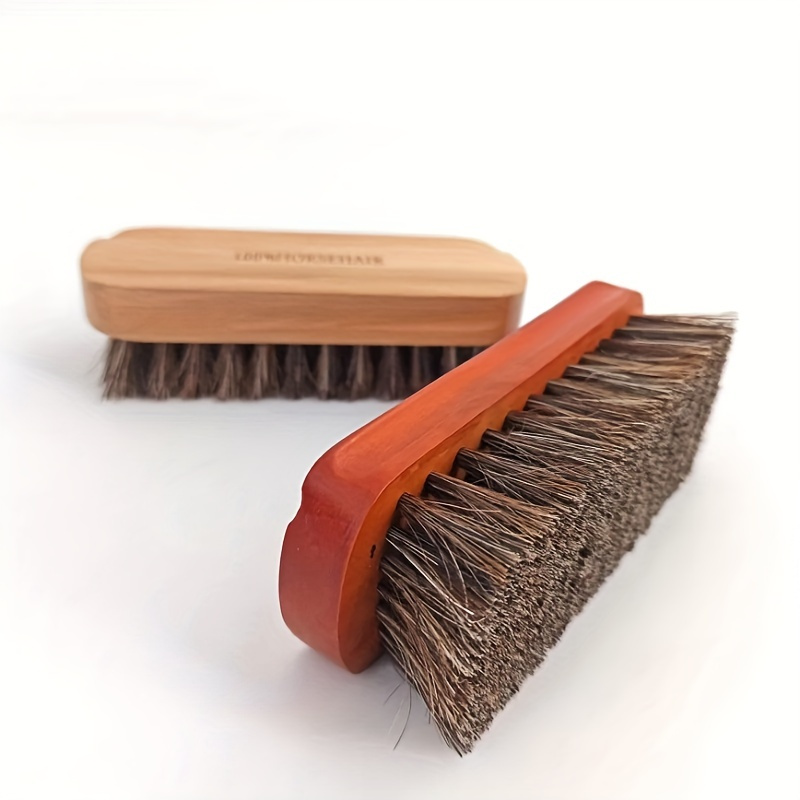 Brushing Boot Horse - Horse Hair Shoe Brush, Shoe Cleaning