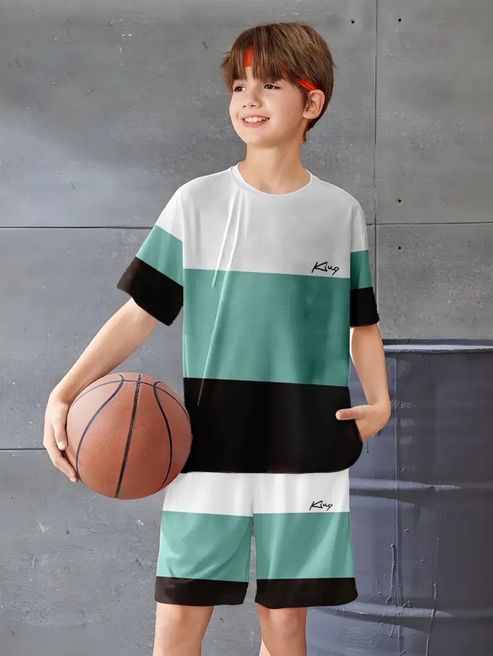 Boys' Set Classic Print Patter - Outdoor Sports List avaliação e preço