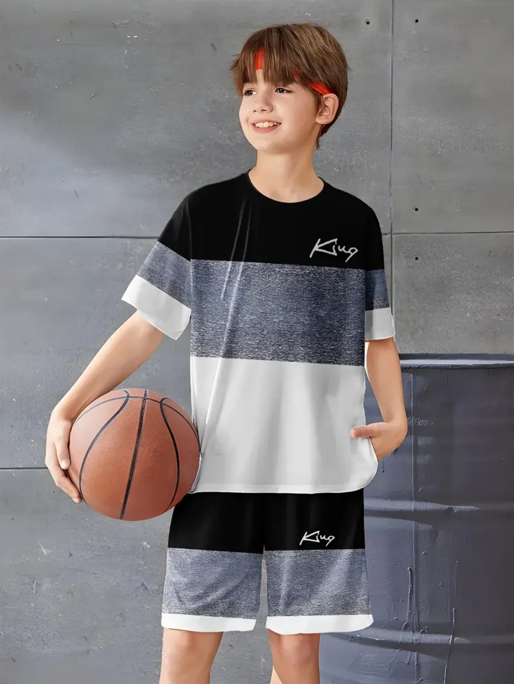 Boys' Set Classic Print Patter - Outdoor Sports List avaliação e preço