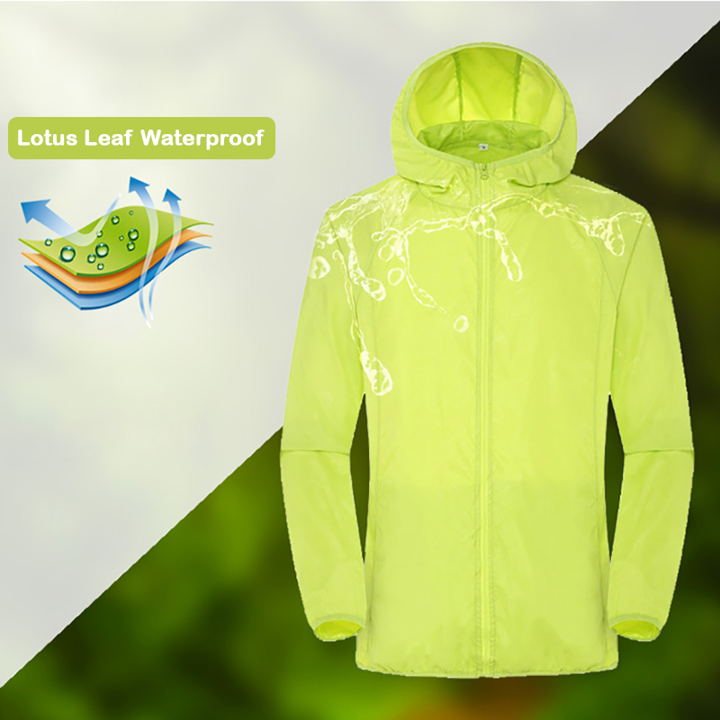 Men Women Hiking Jacket Waterp - Outdoor Sport Coat avaliação e preço
