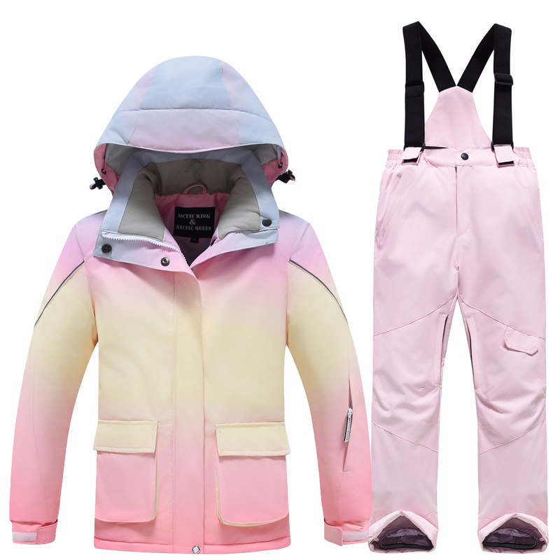 Winter Hooded Jacket Pants Gir - Outdoor Sport Waterproof Pants avaliação e preço