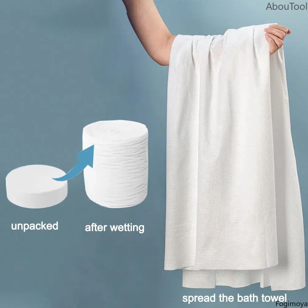 10PCS Compressed Towel Travel  - Outdoor Sport Gym avaliação e preço