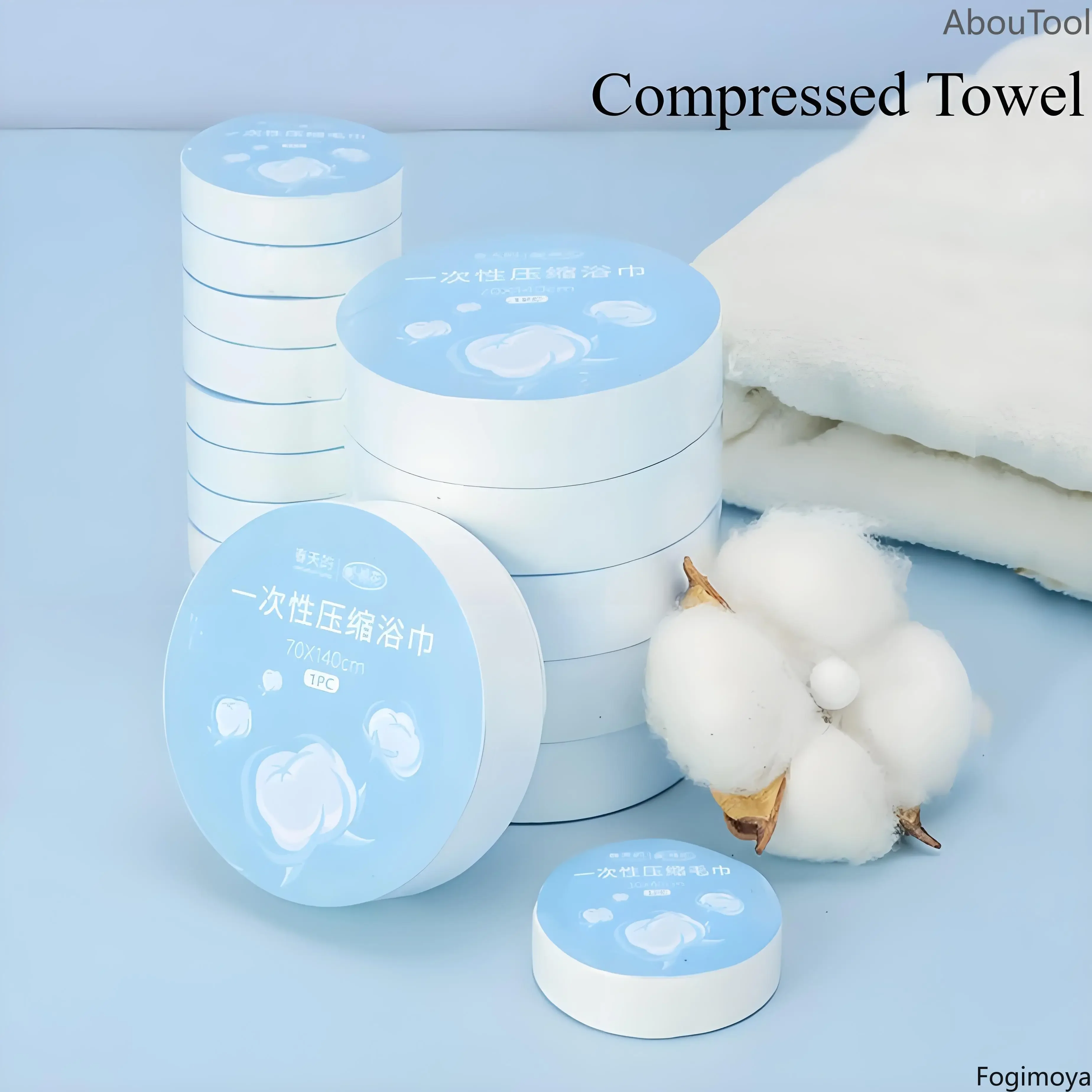 10PCS Compressed Towel Travel  - Outdoor Sport Gym avaliação e preço