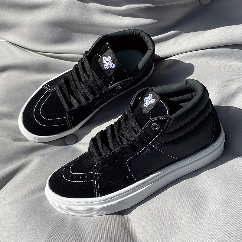 Men Skateboarding Shoes Platfo - Outdoor Sport Gym avaliação e preço