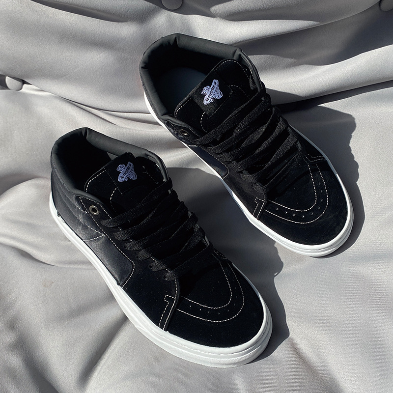 Men Skateboarding Shoes Platfo - Outdoor Sport Gym avaliação e preço
