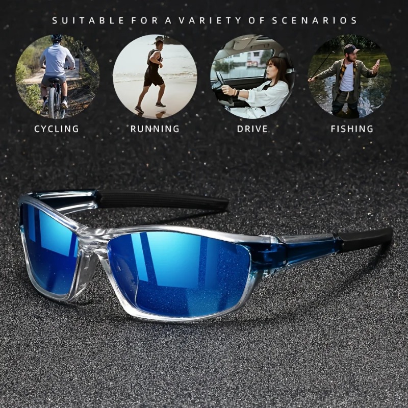 1/2PCS Sports Sunglasses for M - Outdoor Sport Activity avaliação e preço