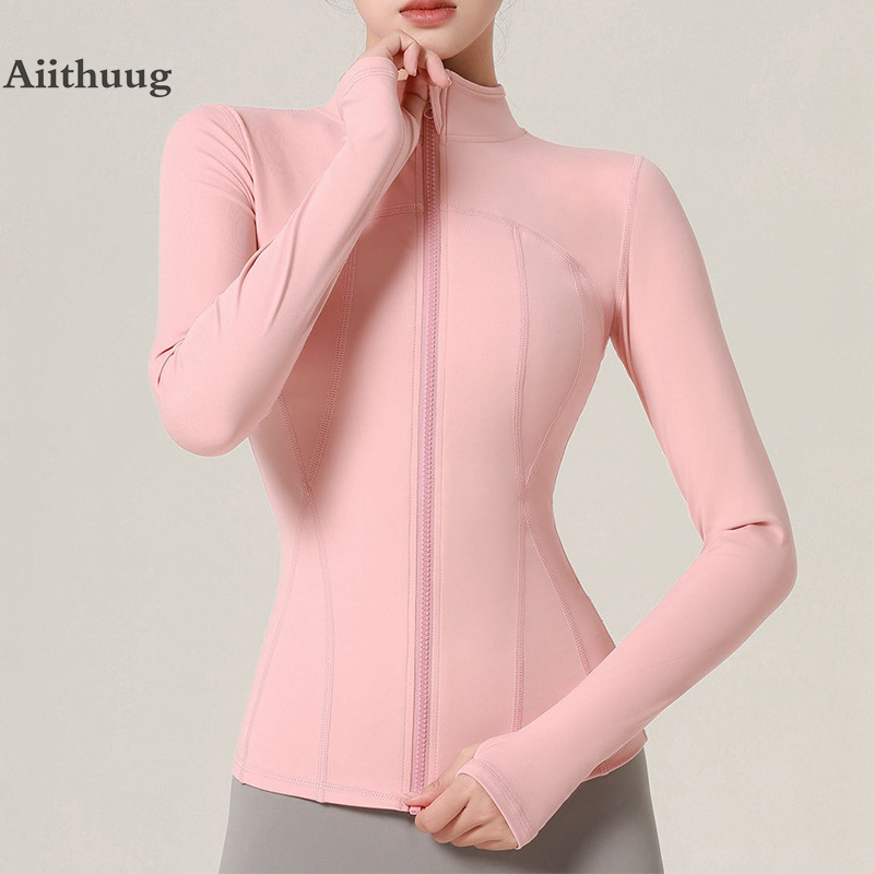 Aiithuug Full Zip Up Sports Ja - Outdoor Sport Coat avaliação e preço