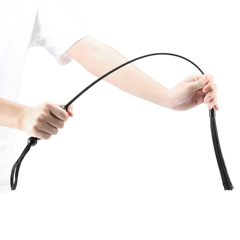 48.5cm Six Beads Handle Silico - Riding Crop Dressage avaliação e preço