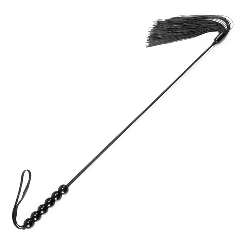 48.5cm Six Beads Handle Silico - Riding Crop Dressage avaliação e preço
