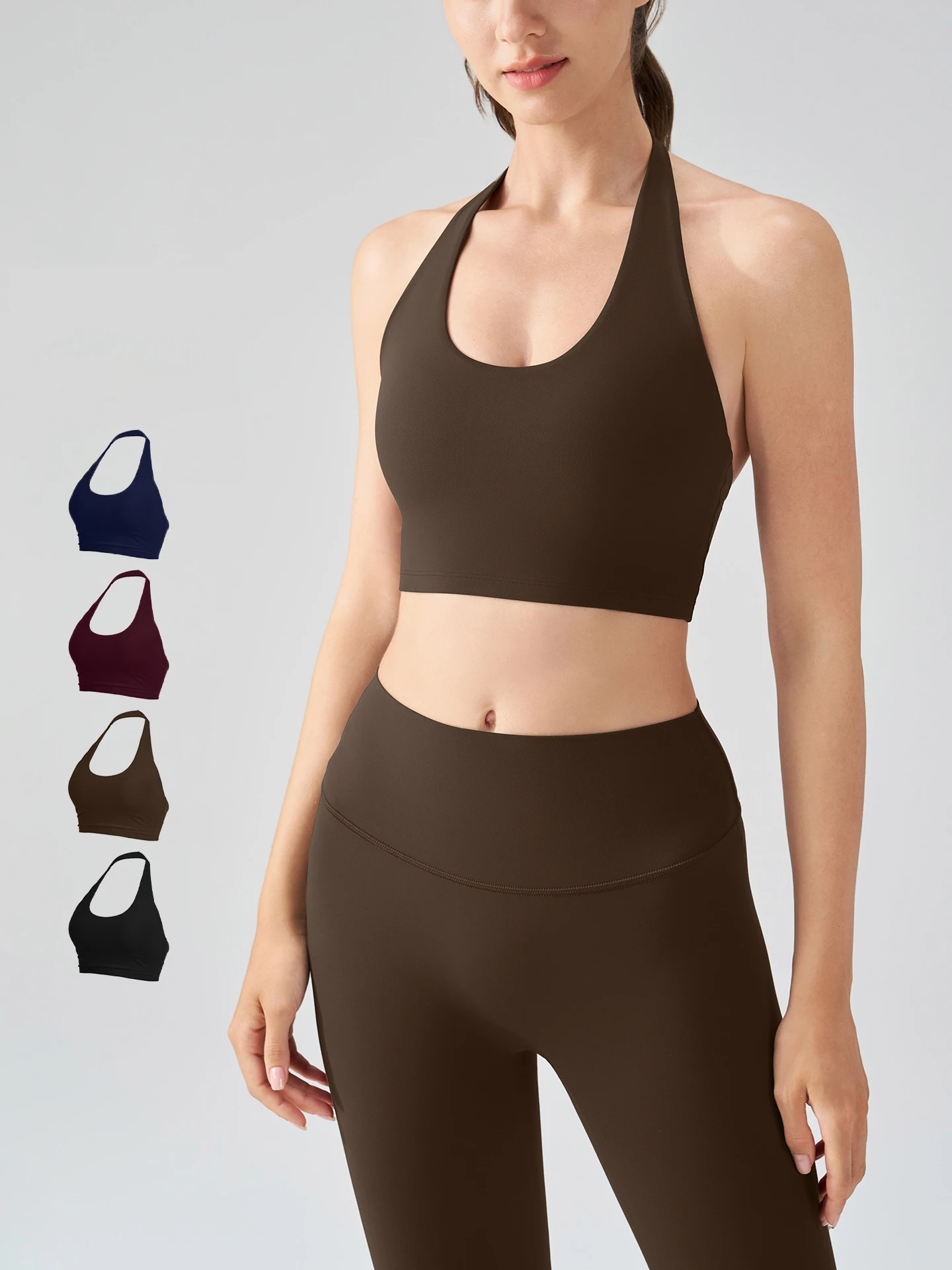 Women's Sexy Solid Color Summe - Outdoor Sport Gym avaliação e preço