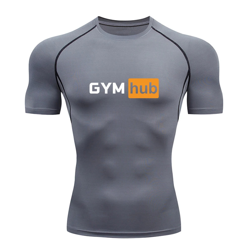Gym Hub Printed Men's Compress - Outdoor Sport.Hub avaliação e preço