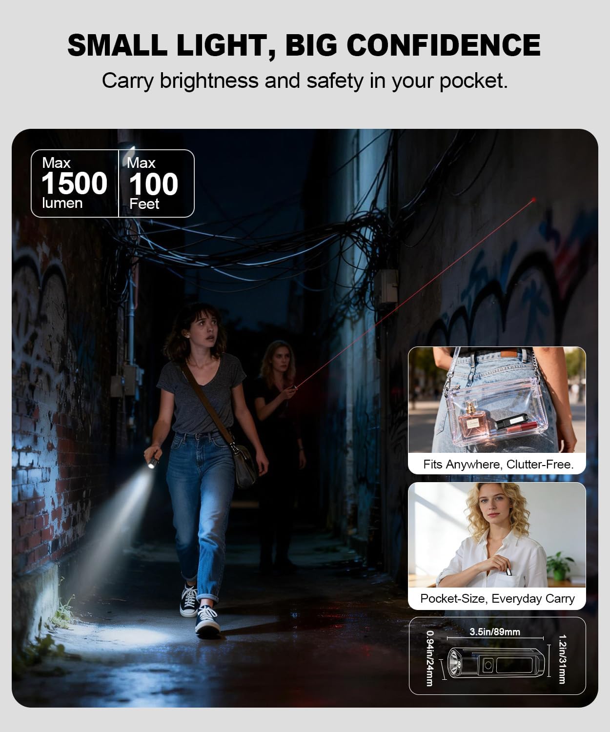 Portable LED FlashlightWaterpr - Outdoor Sport Activity avaliação e preço