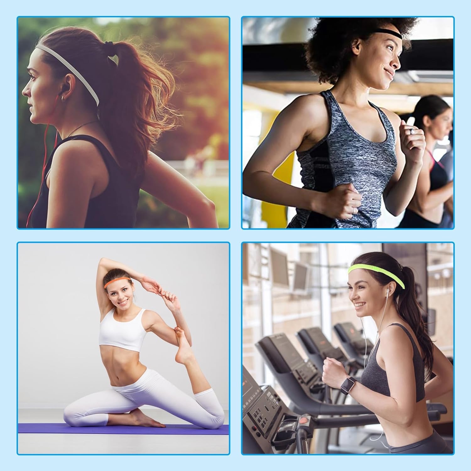Candy Color Women Men Yoga Hai - Outdoor Sport Gym avaliação e preço