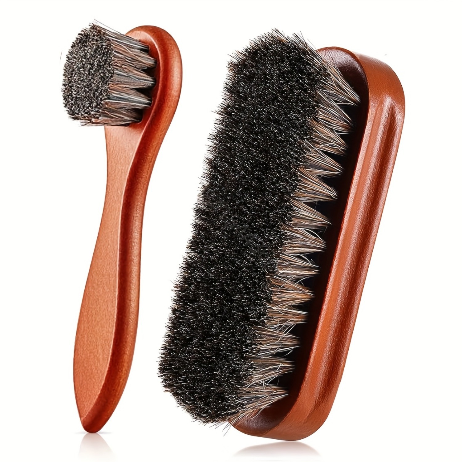 2pcs Horsehair Shine Shoes Bru - Brushing Boot Horse avaliação e preço