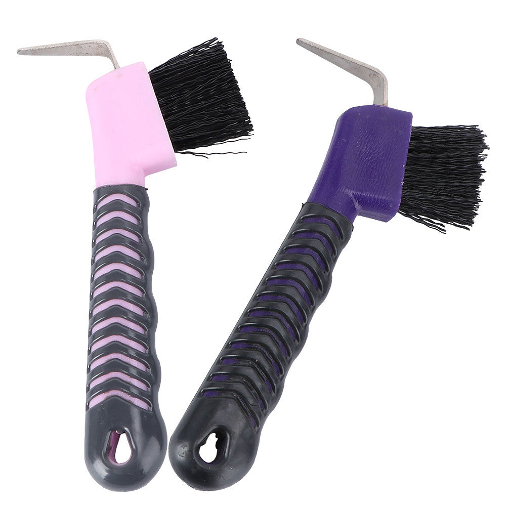 2Pcs Horse Hoof Cleaning Tool  - Brushing Boot Horse avaliação e preço