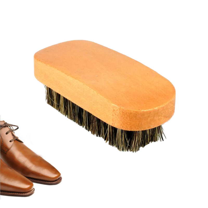 Pig Hair Shoe Shine Brushes Wi - Brushing Boot Horse avaliação e preço