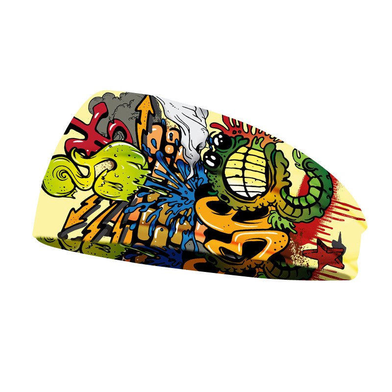 Creative Graffiti Unisex Elast - Outdoor Sport Gym avaliação e preço
