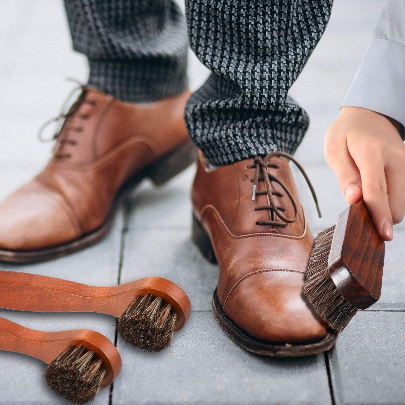 5Piece Horsehair Shoe Brush Sh - Brushing Boot Horse avaliação e preço