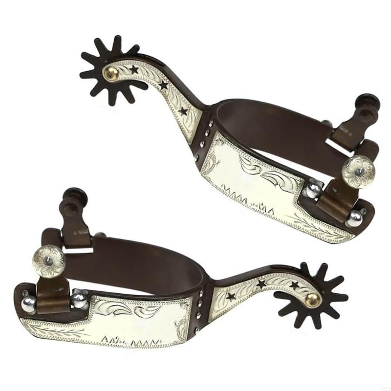   Low Carbon Steel Horse Spur  - Brushing Boot Horse avaliação e preço