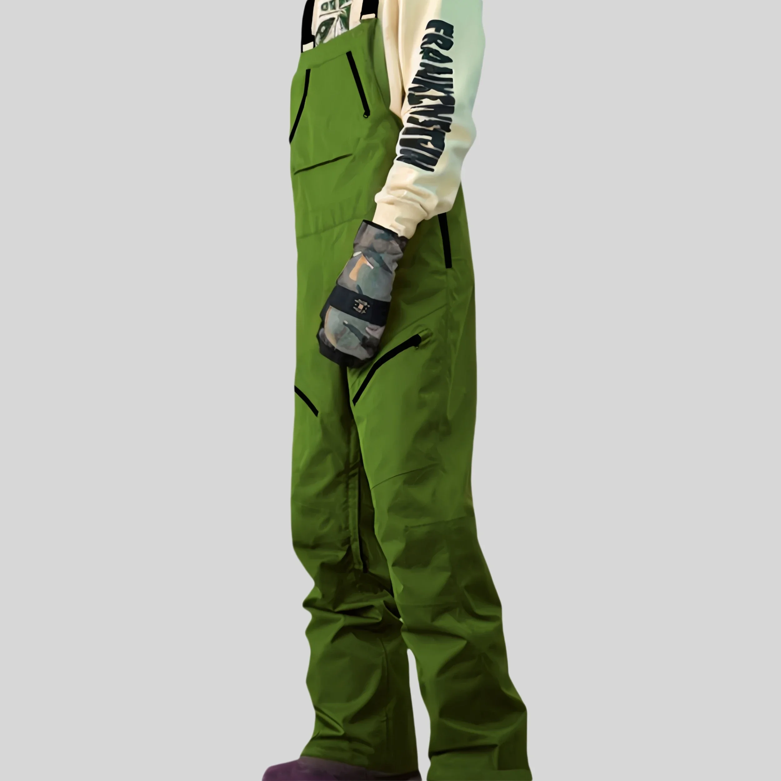 Snowboard Sport Strap Pants Wi - Outdoor Sport Waterproof Pants avaliação e preço