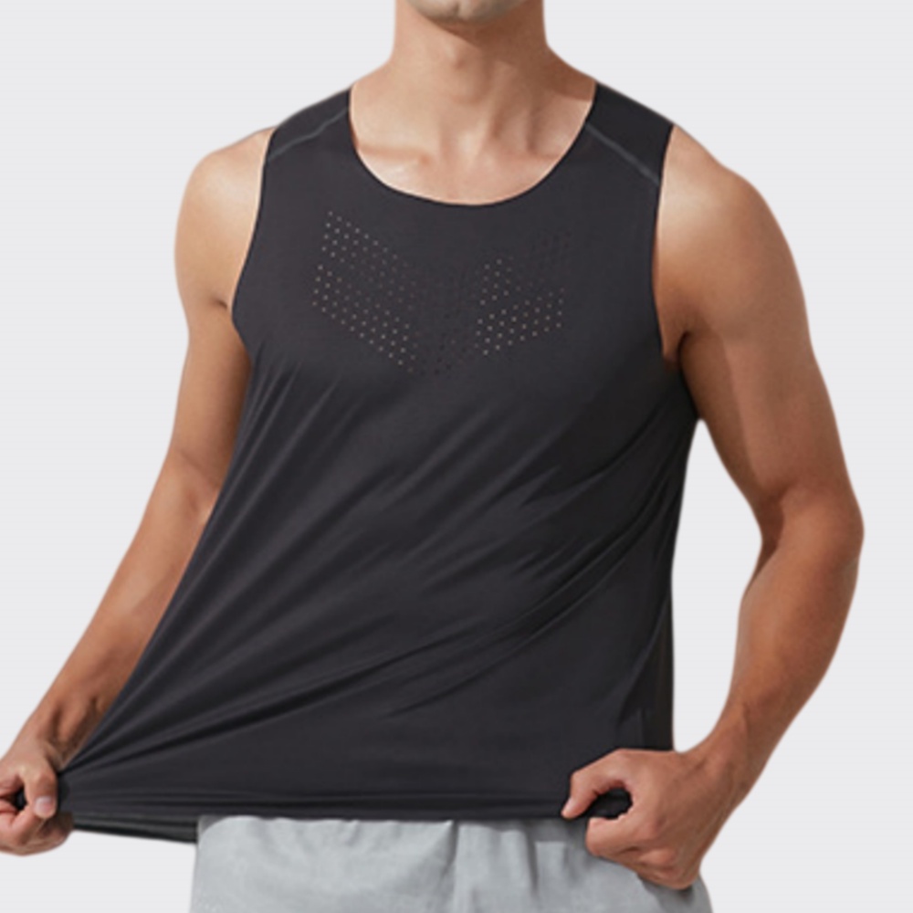 Men Gym Vest Quick Dry Running - Outdoor Sport Gym avaliação e preço