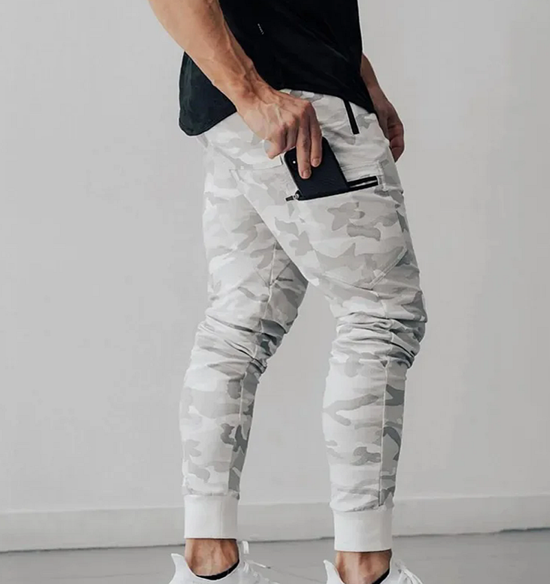 Men's Camouflage Sweatpants Gy - Outdoor Sport Gym avaliação e preço