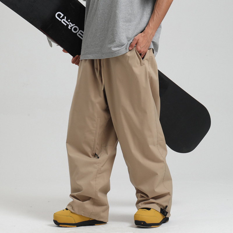 2025 New Windproof Men Solid W - Outdoor Sport Waterproof Pants avaliação e preço