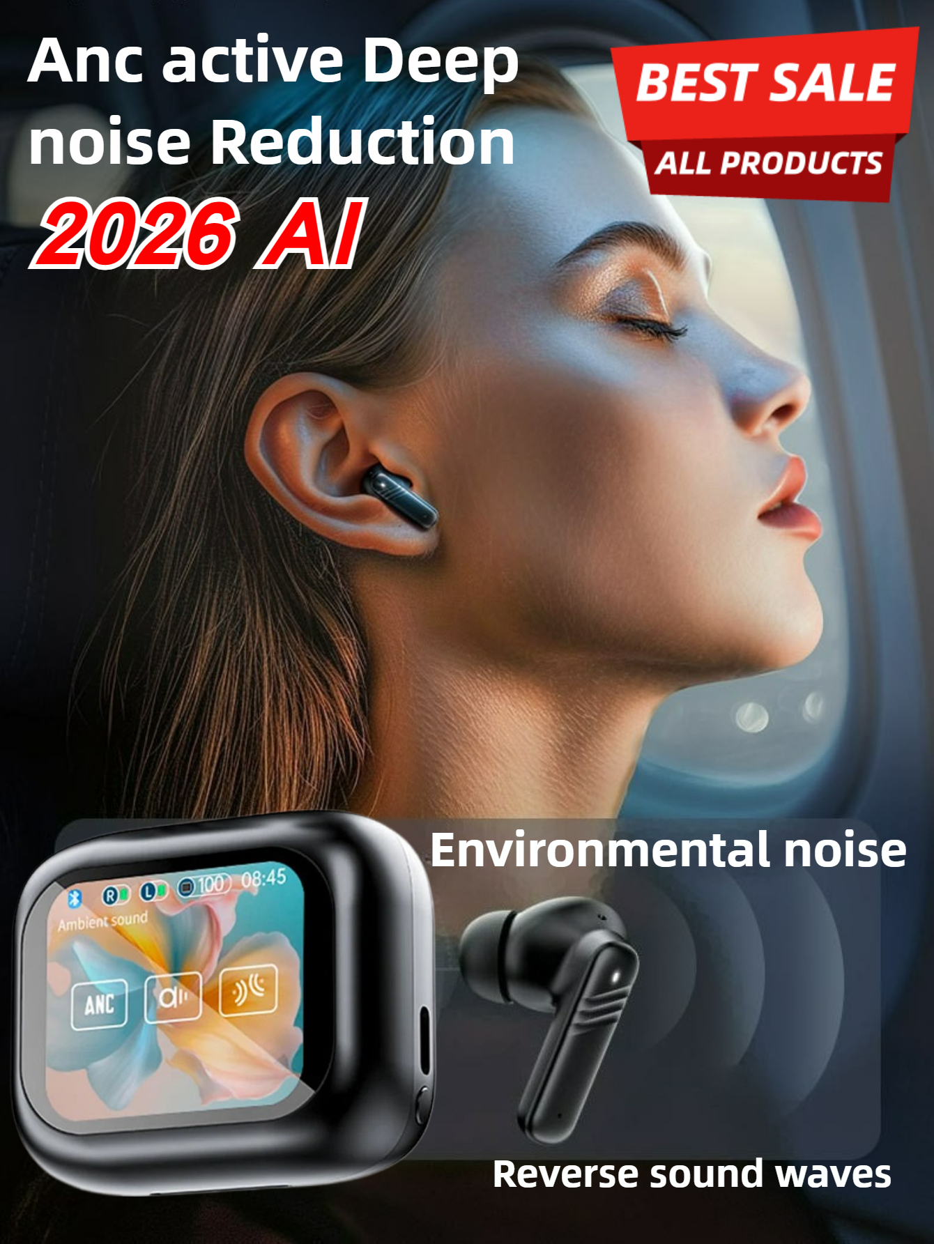 2026 NEW Professional ANC Earb - Outdoor Sport Activity avaliação e preço