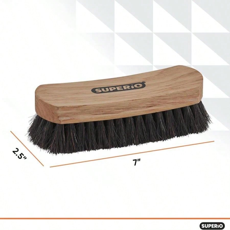 Horsehair Shoe Brush, Premium  - Brushing Boot Horse avaliação e preço