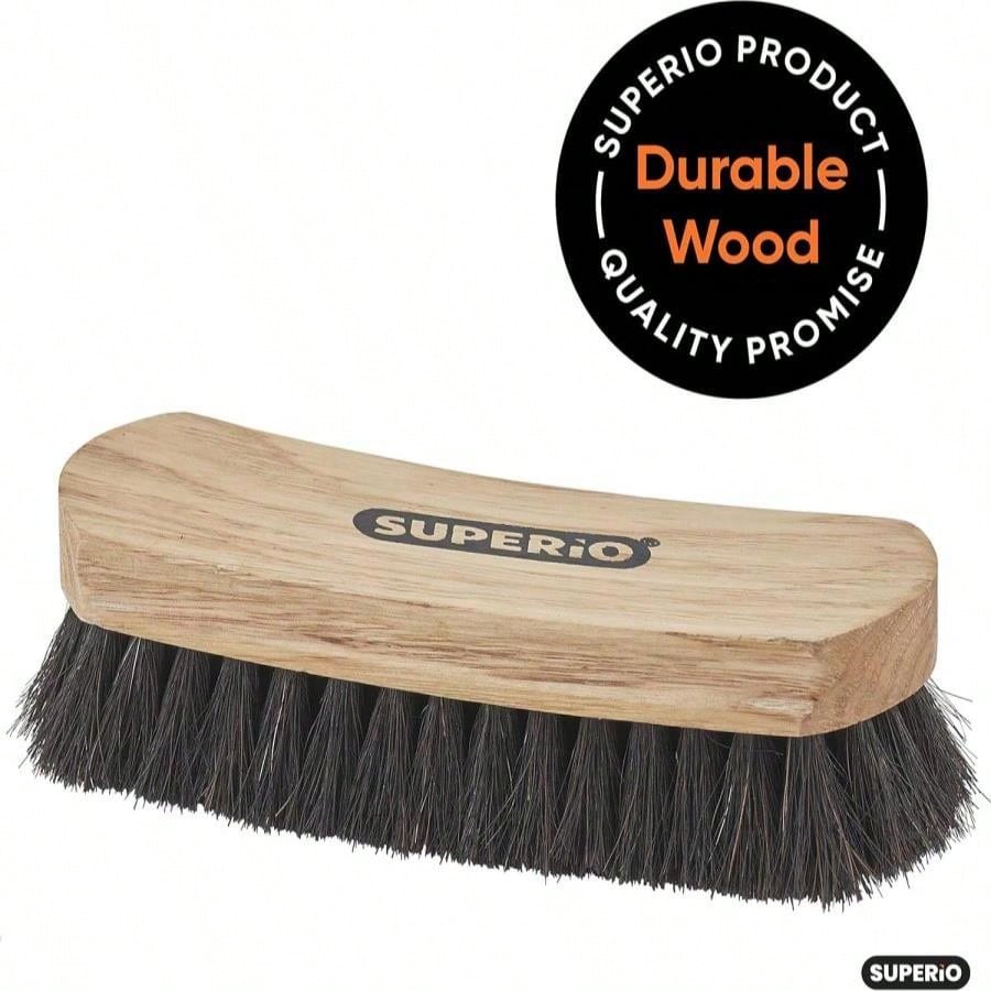 Horsehair Shoe Brush, Premium  - Brushing Boot Horse avaliação e preço