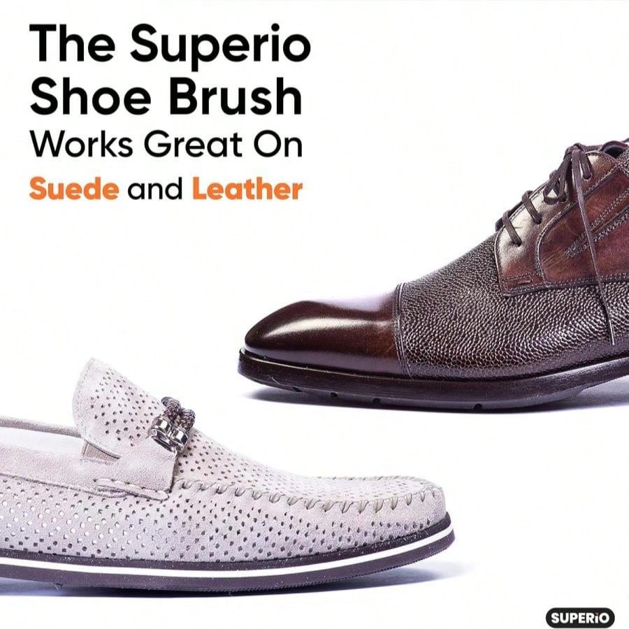 Horsehair Shoe Brush, Premium  - Brushing Boot Horse avaliação e preço