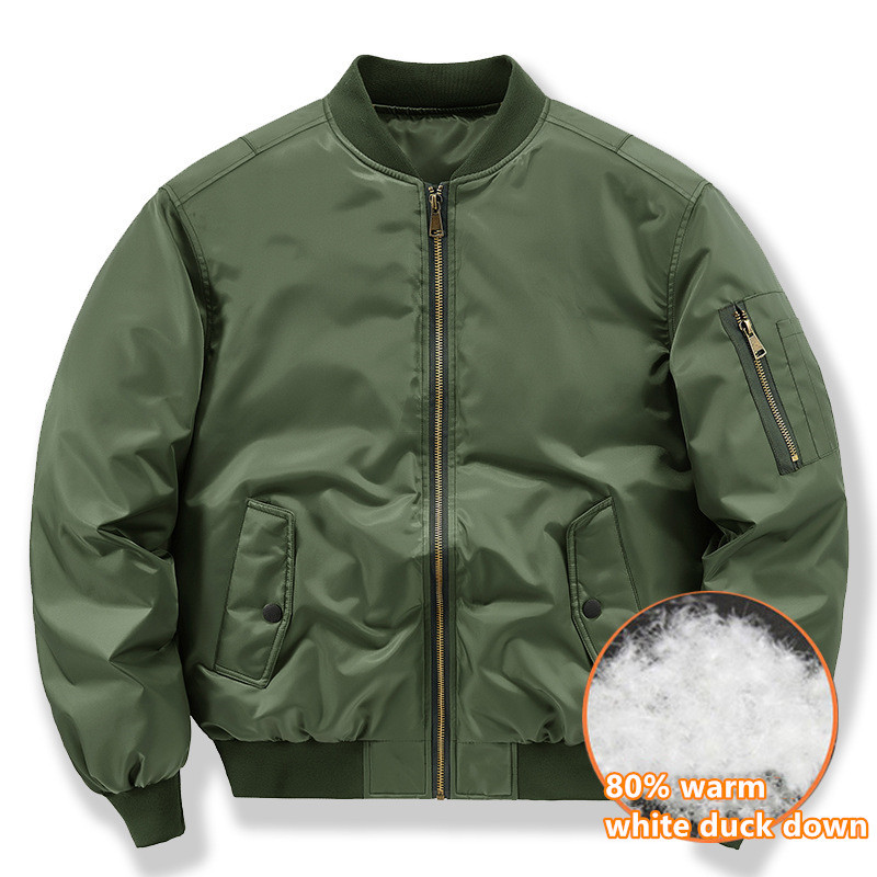 Winter Down Jacket Men's Short - Outdoor Sport Coat avaliação e preço