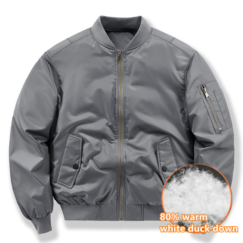 Winter Down Jacket Men's Short - Outdoor Sport Coat avaliação e preço