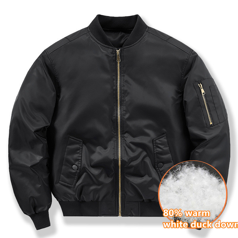 Winter Down Jacket Men's Short - Outdoor Sport Coat avaliação e preço
