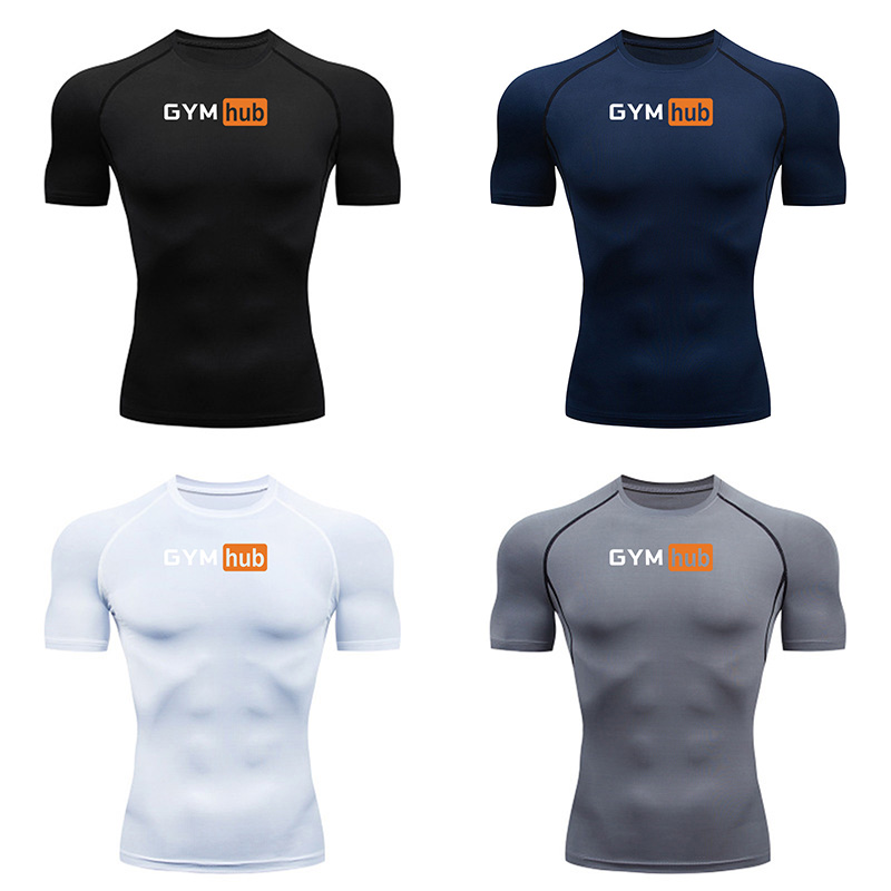 Gym Hub Printed Men's Compress - Outdoor Sport.Hub avaliação e preço
