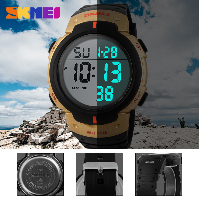 SKMEI Fashion Simple Electroni - Outdoor Sports List avaliação e preço