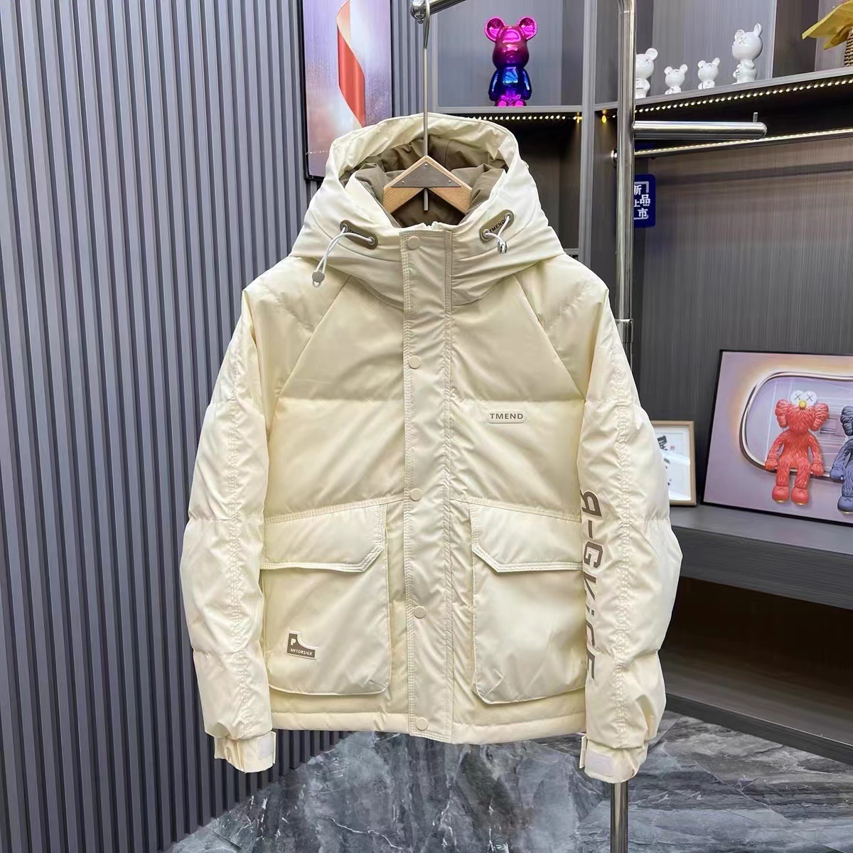 Men's Winter Down Jacket Winte - Outdoor Sport Coat avaliação e preço