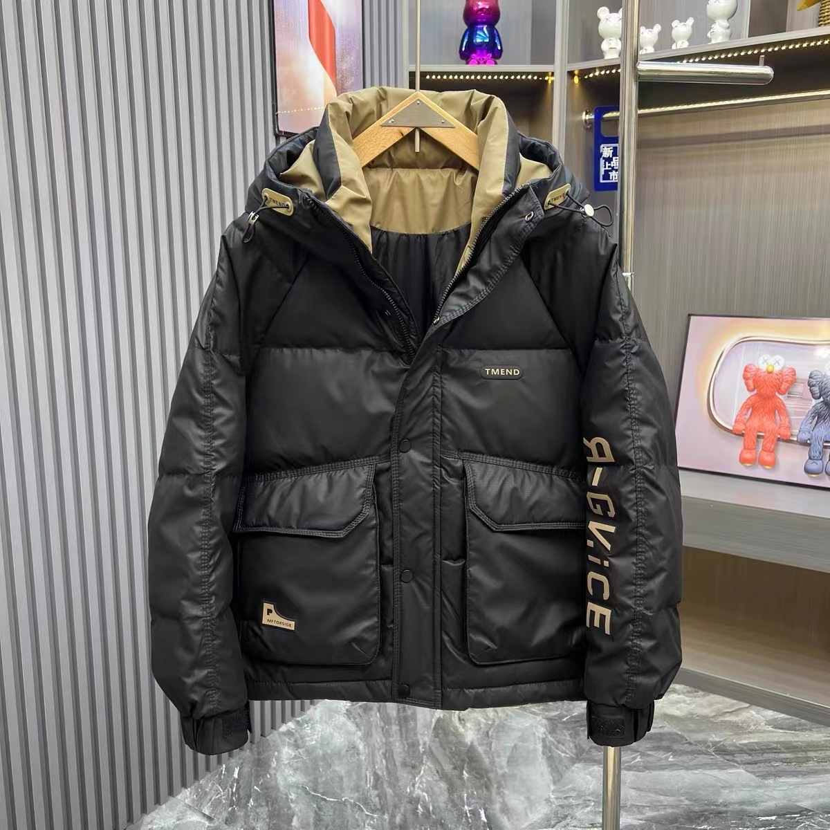 Men's Winter Down Jacket Winte - Outdoor Sport Coat avaliação e preço