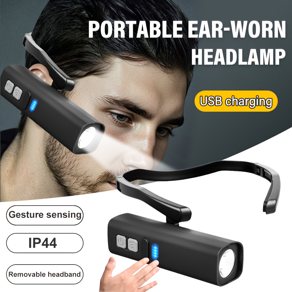 2025 Ear Clip Headlamp– Bright - Outdoor Sport Activity avaliação e preço