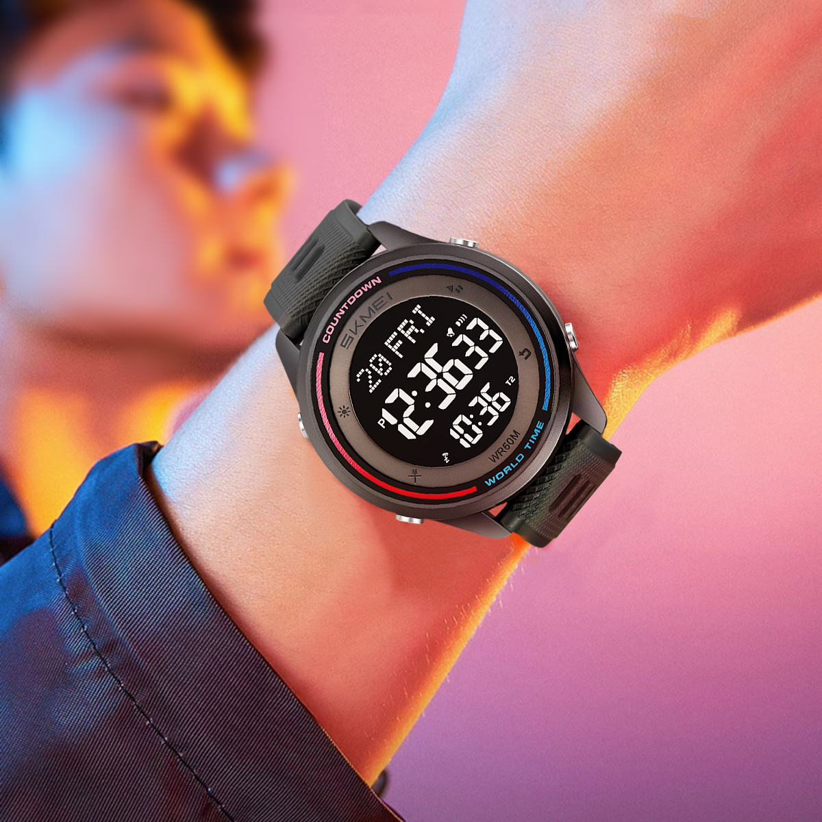 SKMEI Military Digital Wristwa - Outdoor Sports List avaliação e preço