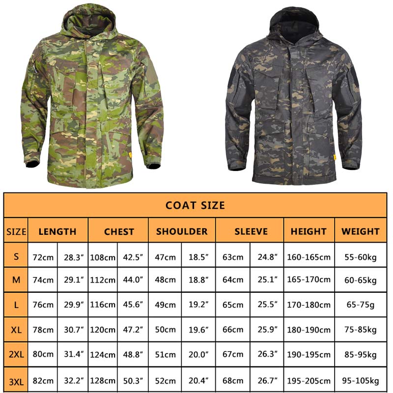 HAN WILD M65 Tactical Jacket H - Outdoor Sport Coat avaliação e preço