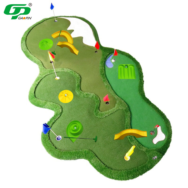Mini Golf Course Set Indoor/Ou - Outdoor Sport Games avaliação e preço