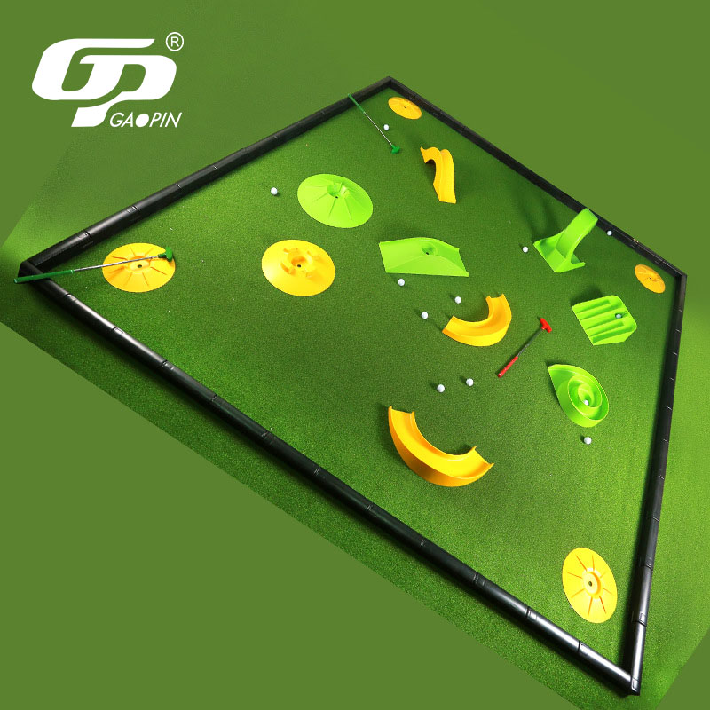 Mini Golf Course Set Indoor/Ou - Outdoor Sport Games avaliação e preço